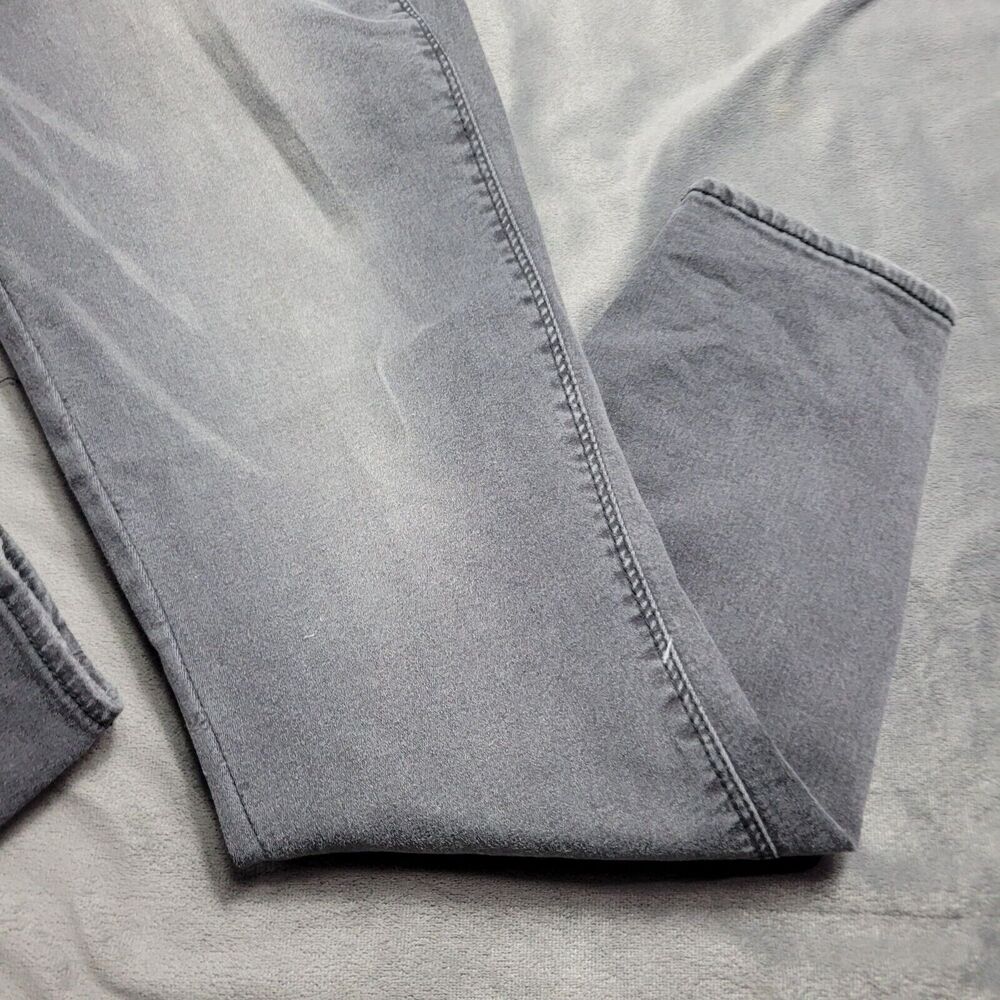 Democracy Womens Freedom Ankle Skimmer Jeans Size 4 Gray With Decorative Stud De - Picture 2 of 13